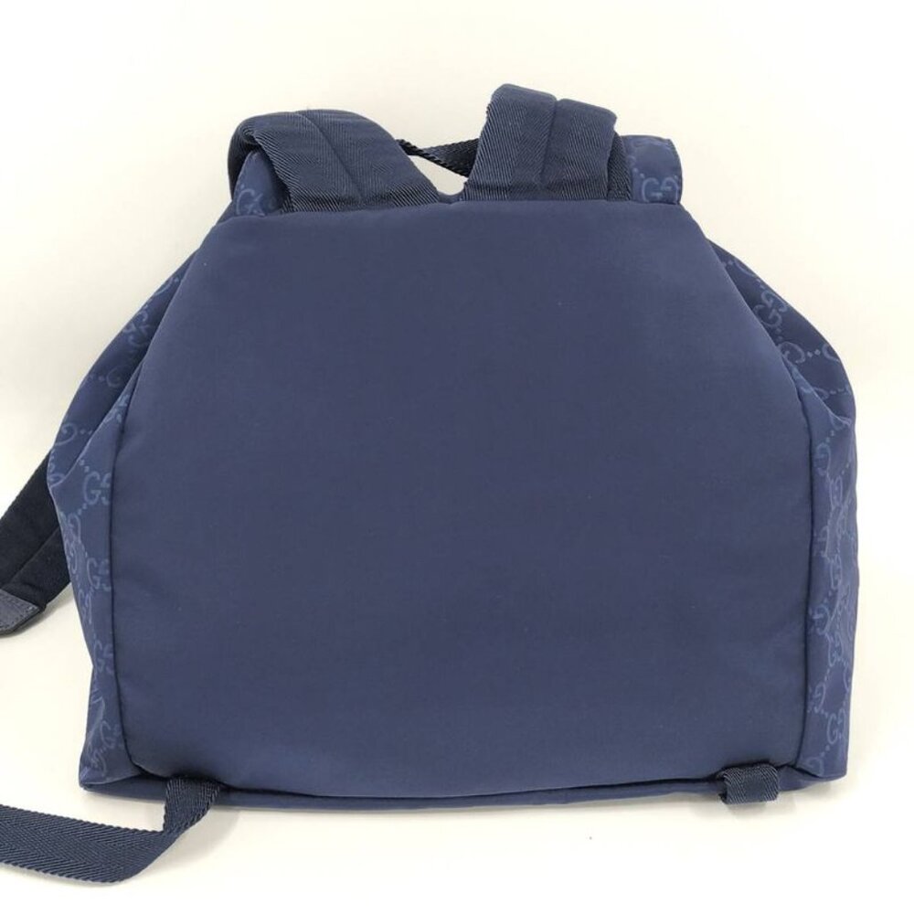 Gucci Backpack Backpack Nylon Blue - image 2